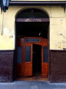 Bar Cordano Doorway